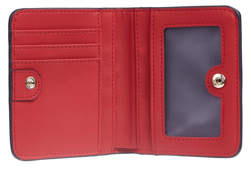 Gostwo Small Wallet for Women, Credit Card Holder Wallet, Slim Rfid Wallet Women, Compact Bifold Luxury Genuine Leather Pocket Passport Wallet Ladies Girls Mini Purse Travel with ID Window, Red - Image 4